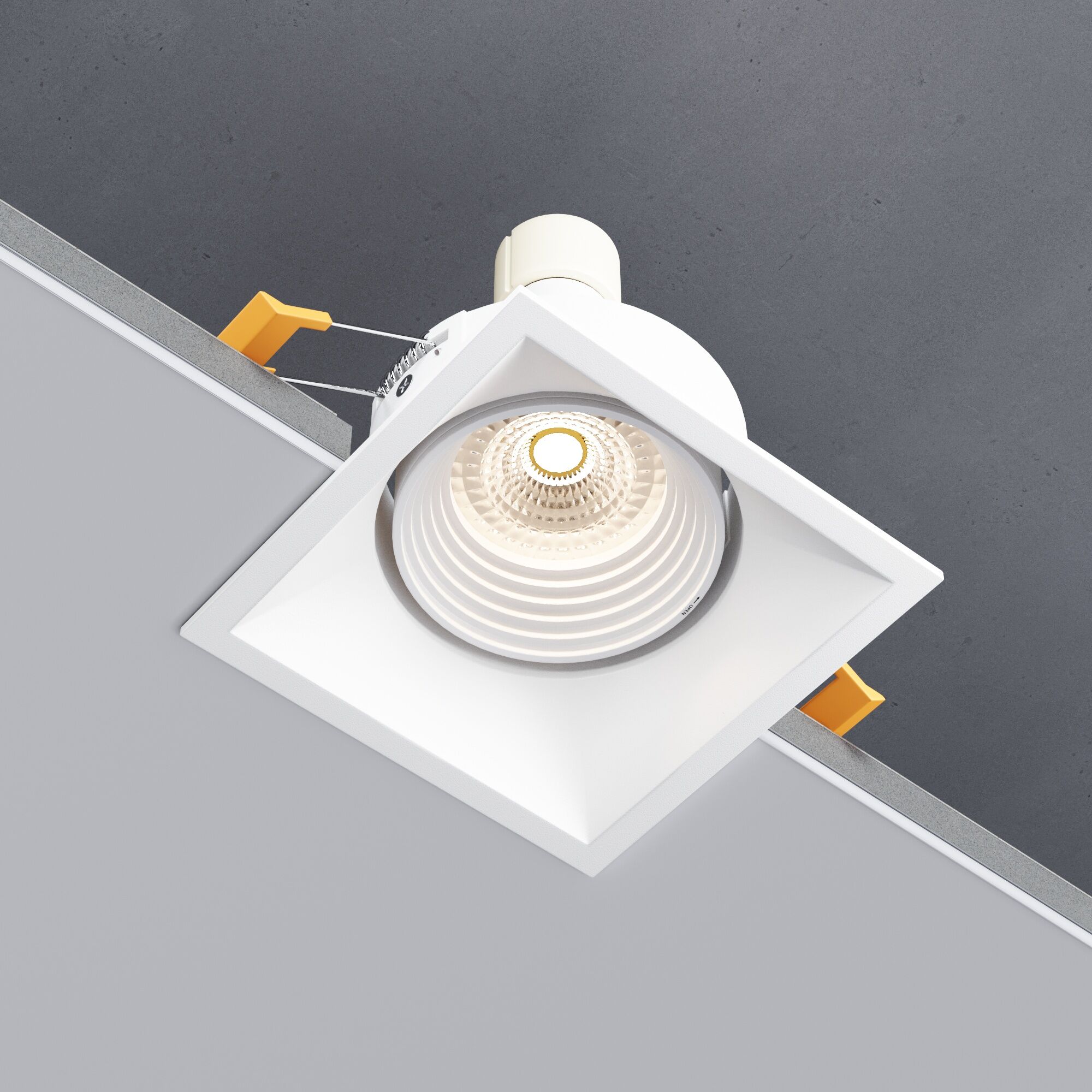 Светильник встраиваемый Punto белый Elektrostandard 25017/01