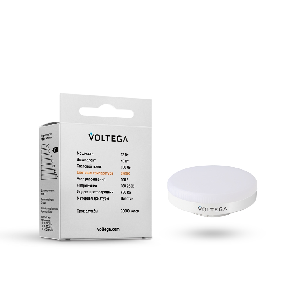 Светодиодная лампа Simple GX53 12W 2800K