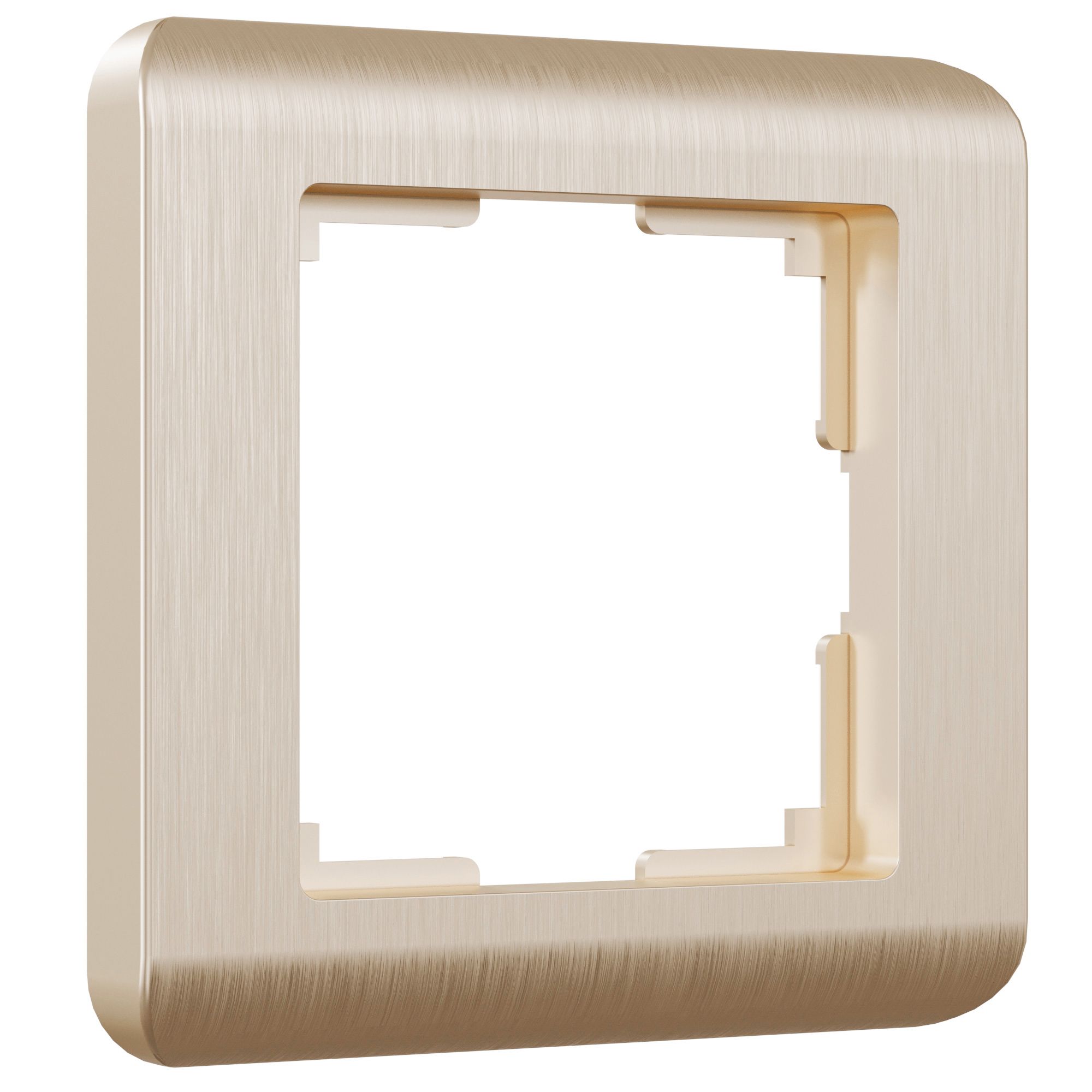 Рамка на 1 пост Stream (шампань) Werkel