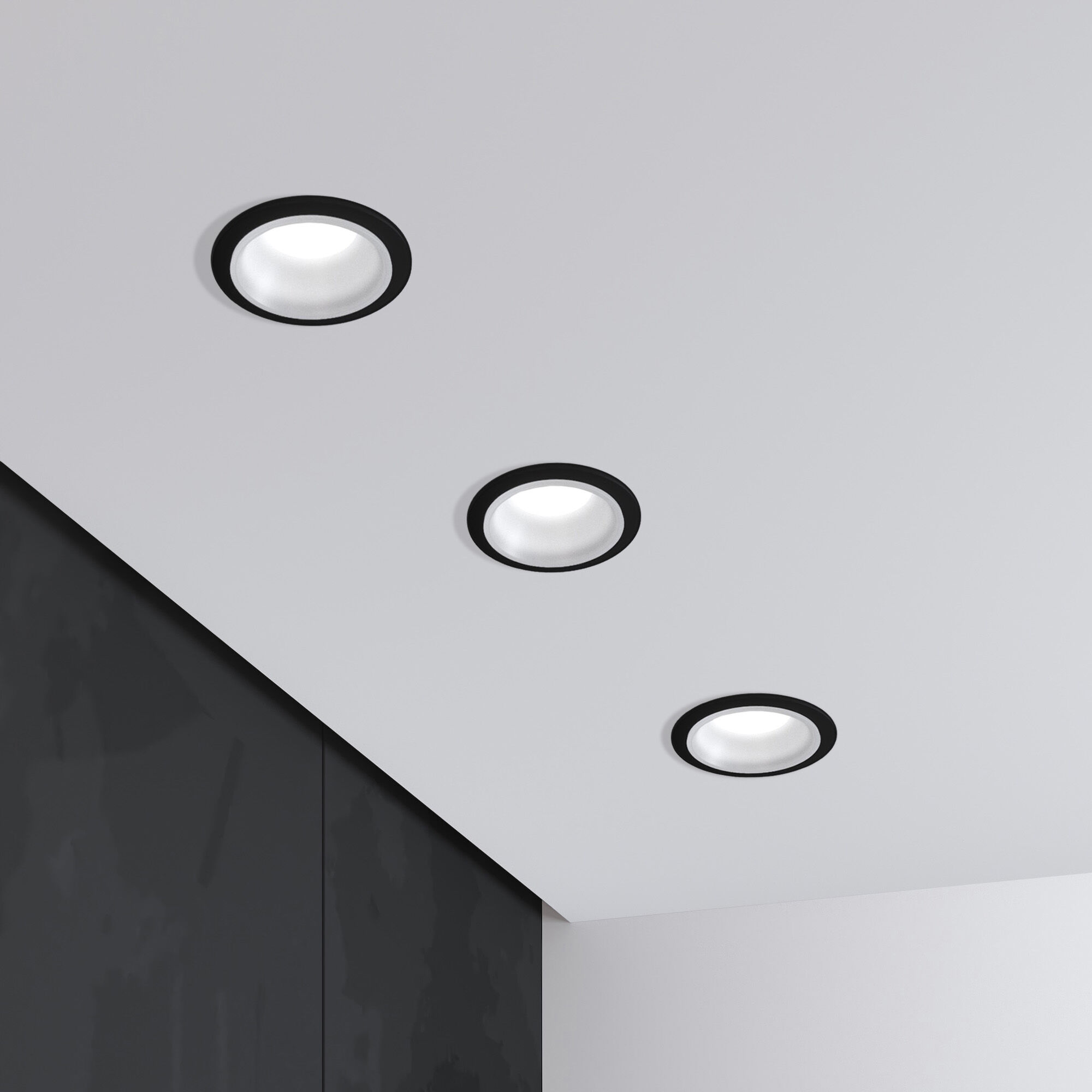 Встраиваемый точечный светильник Elektrostandard 25010/01 Черный