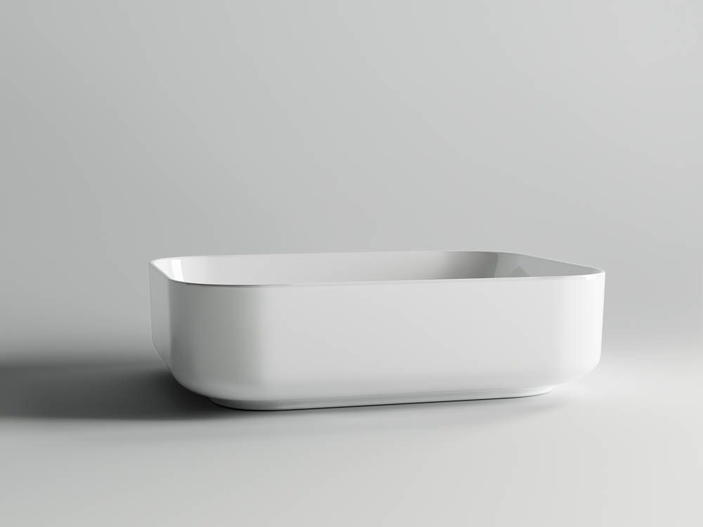 Умывальник чаша накладная прямоугольная CN6011