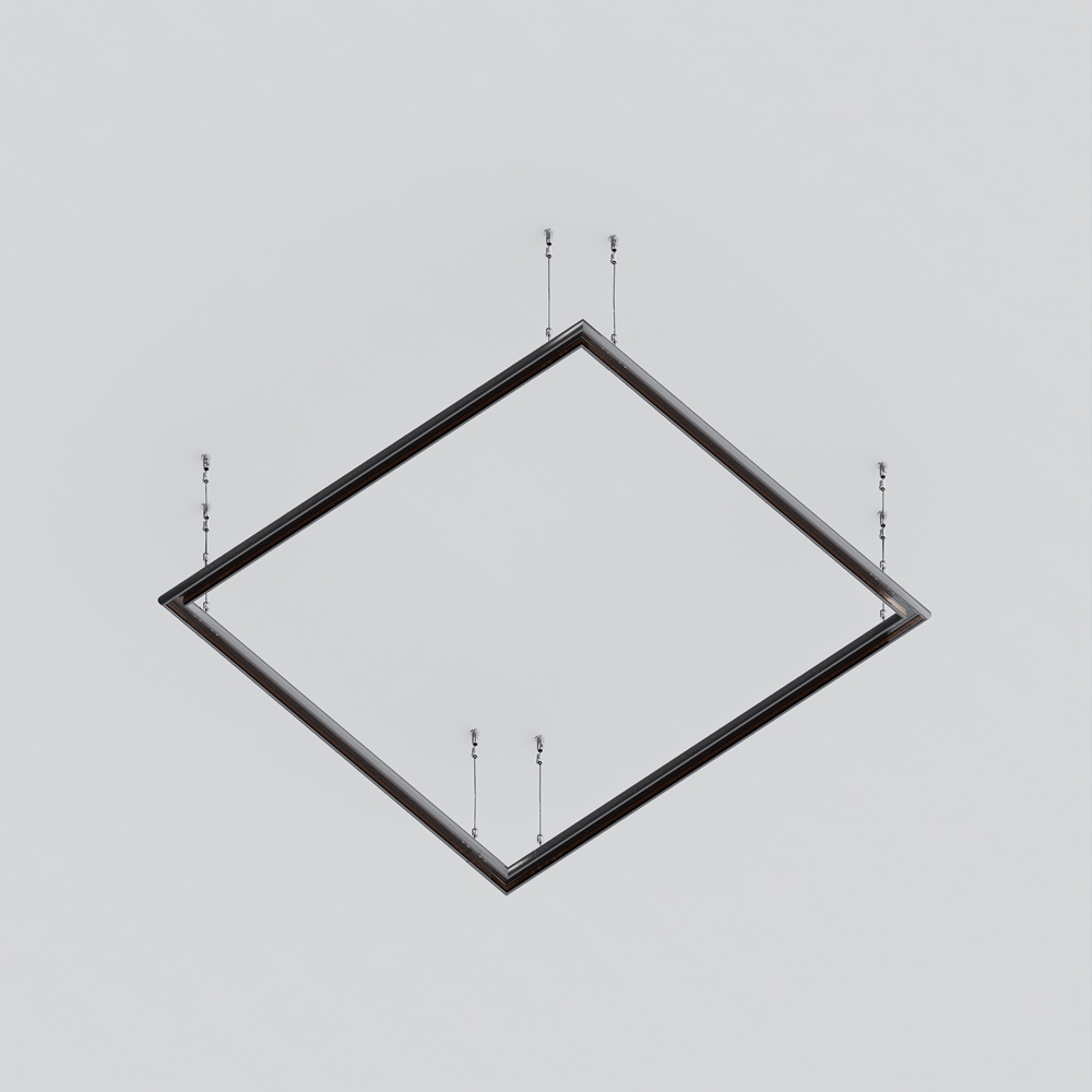 Шинопровод 2м Exility низкопрофильный подвесной круглый Maytoni TRXM034-R-412B