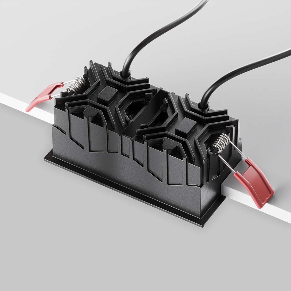 Встраиваемый светильник Maytoni Alfa LED 4000K 10Вт 50° DL043-02-10W4K-SQ-B-1