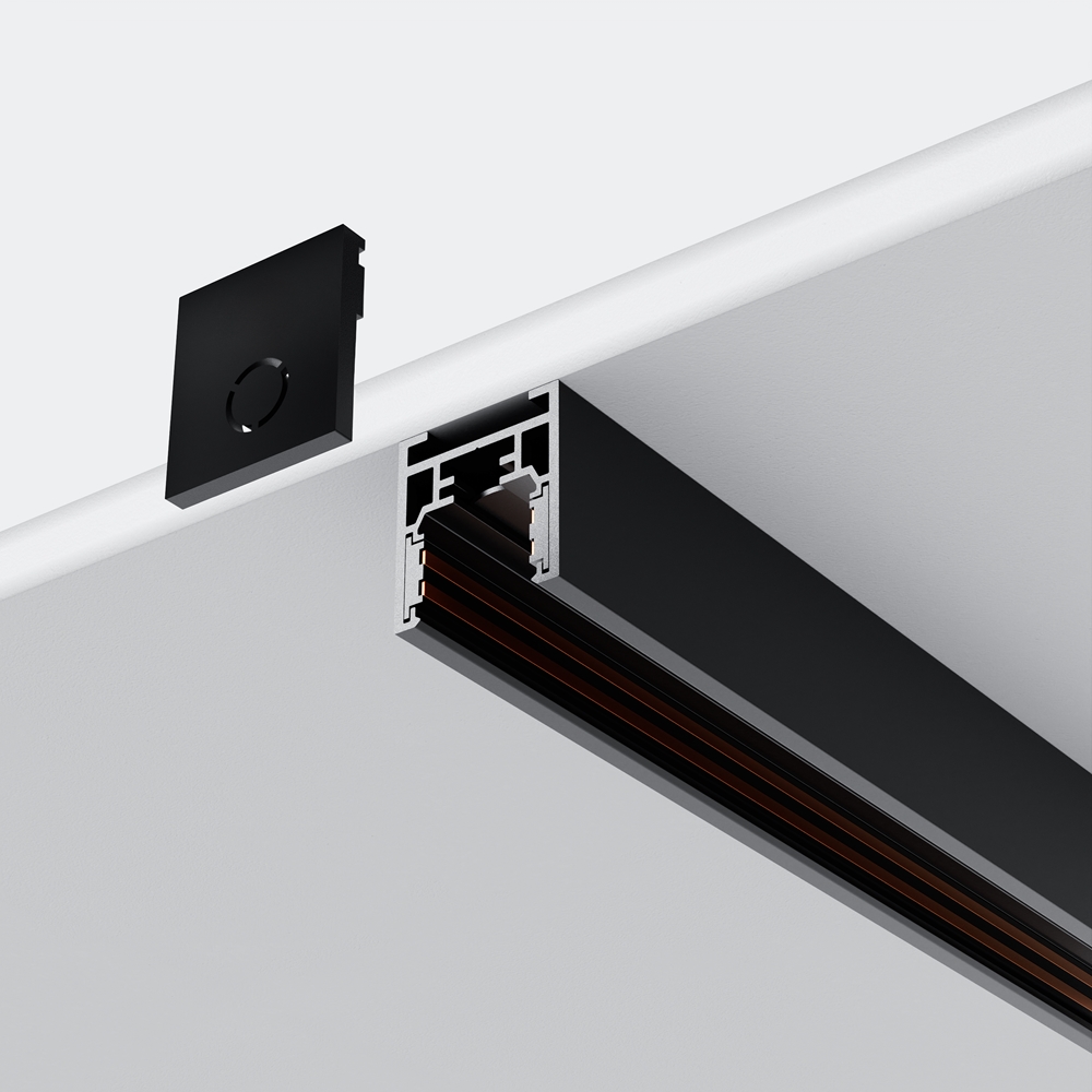 Шинопровод 2м Exility низкопрофильный накладной Maytoni TRXM034-412B