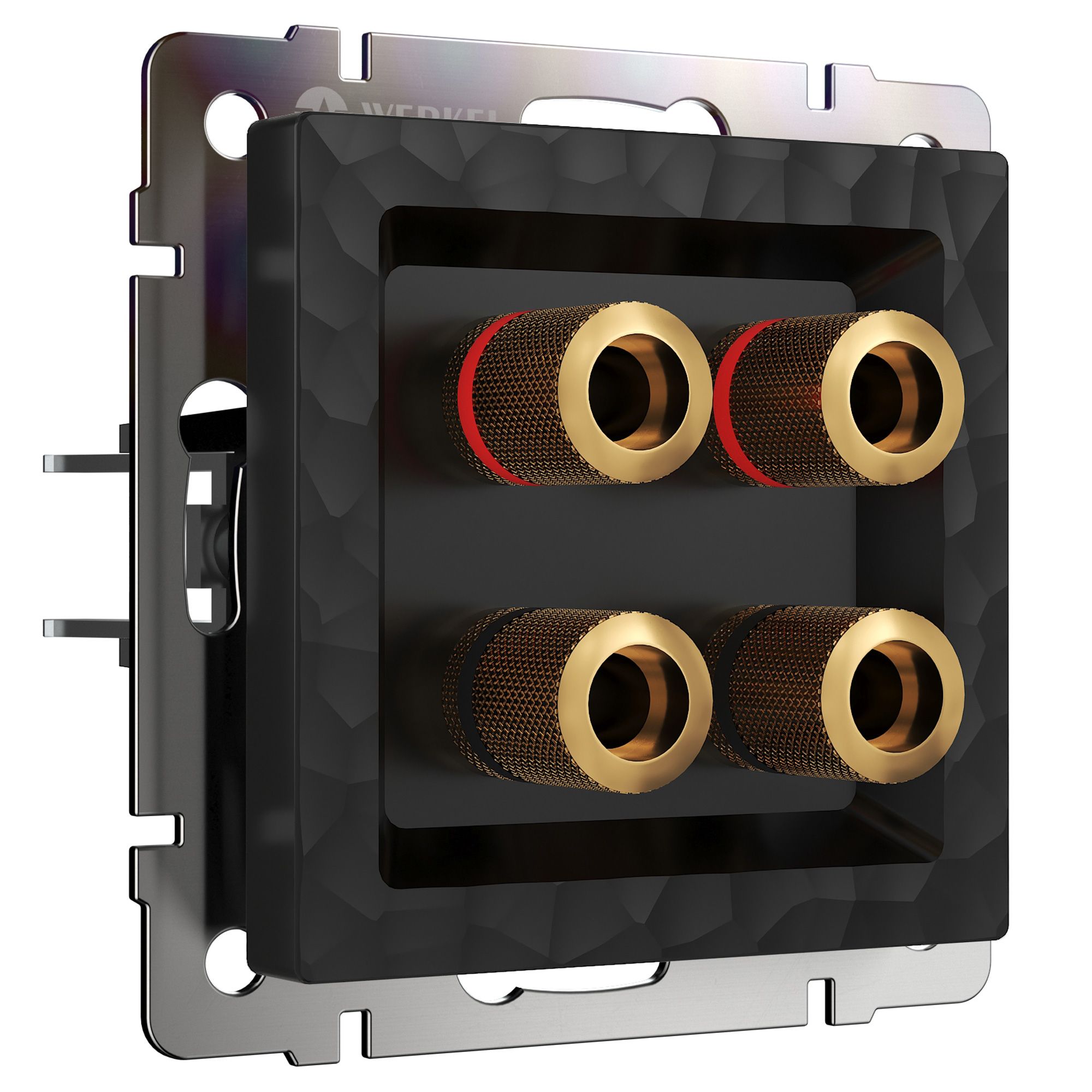 Акустическая розетка (черный) Werkel