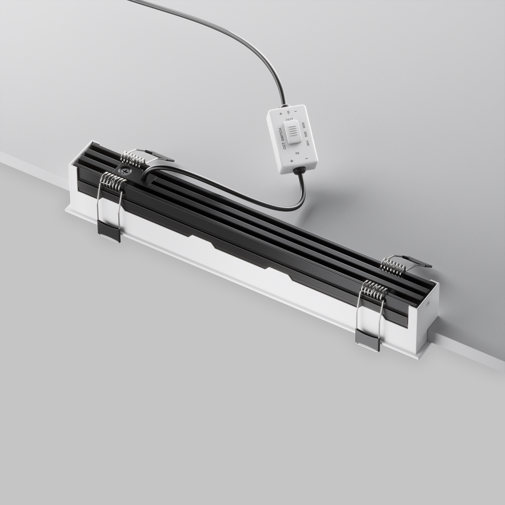 Встаиваемый светильник Maytoni Basis 3000K-6000K 20вт 120° DL066-20W3-6K-W