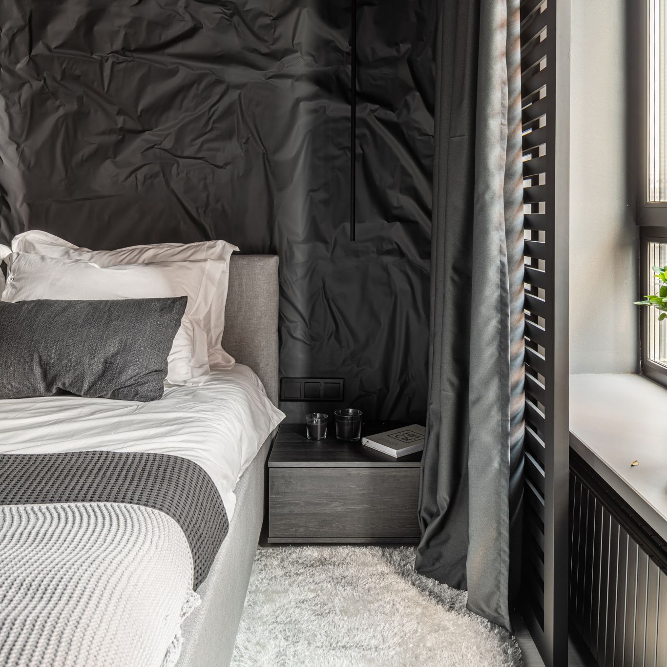 Рамка на 3 поста Stark (черный) Werkel