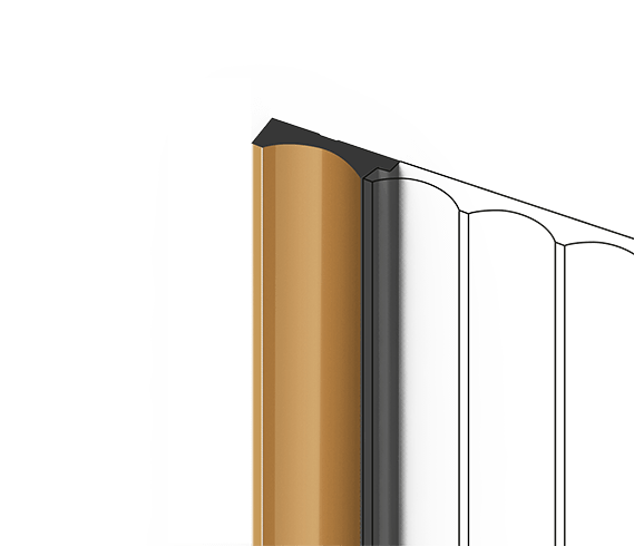 Финишный молдинг LF139A G365 HIWOOD