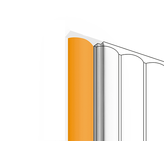 Финишный молдинг LF139A Y5 HIWOOD