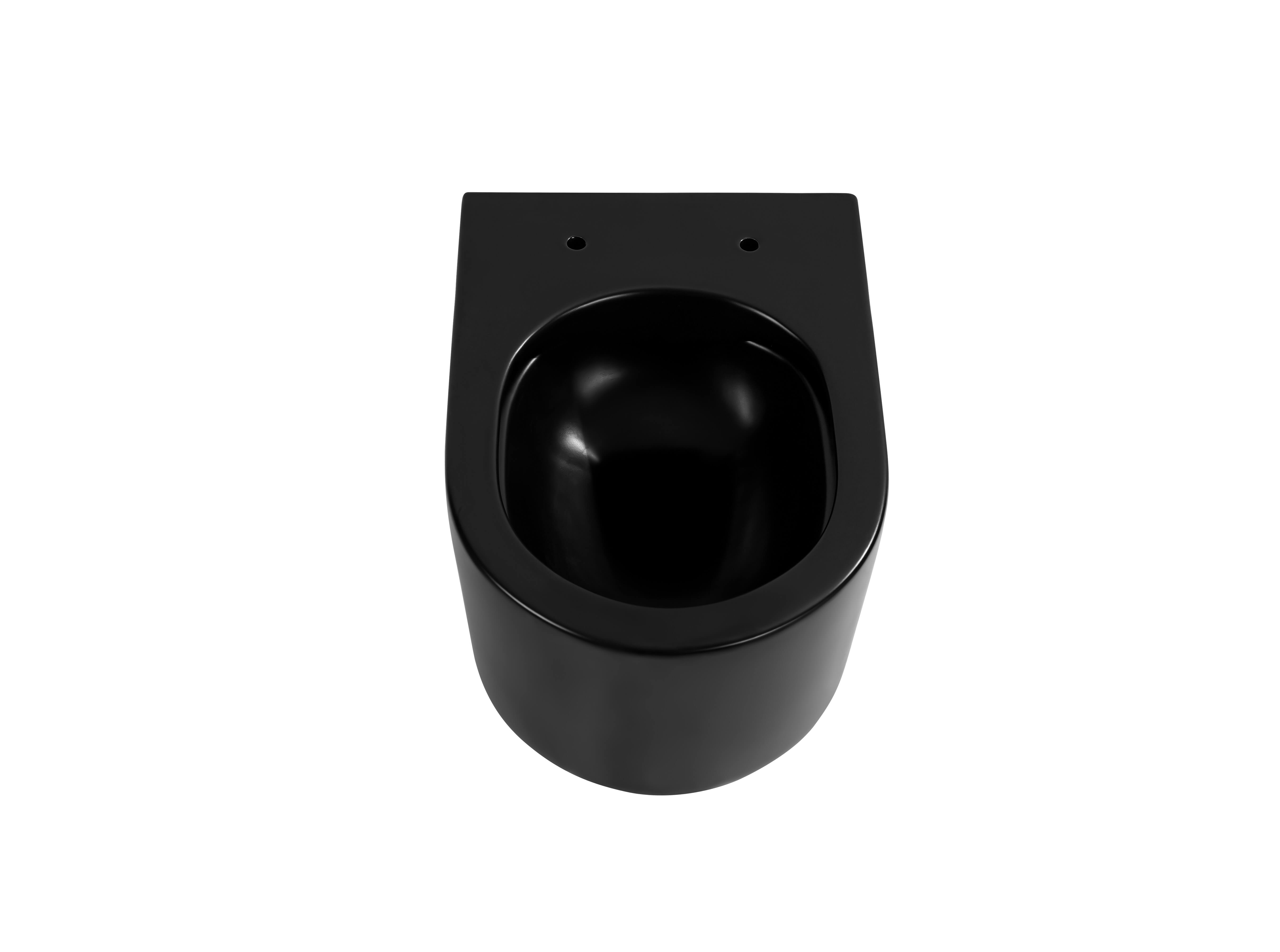 Унитаз подвесной безободковый Aquatek МИЯ AQ2004-MB 490*370*340 с легкосъемным сиденьем Soft Close