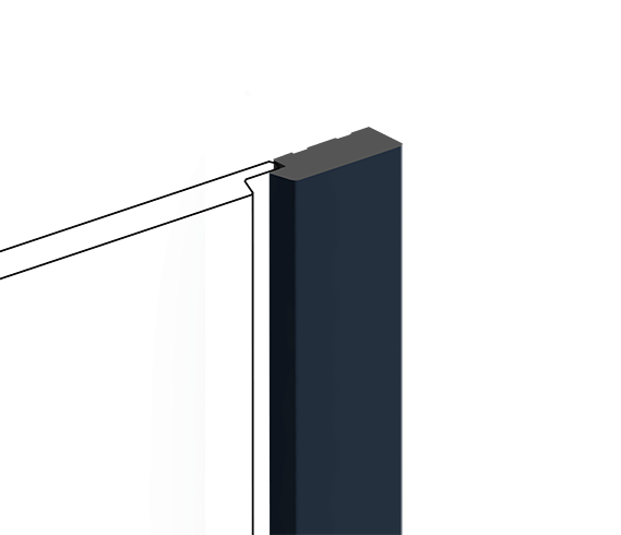 Финишный молдинг LF124B BU22 HIWOOD