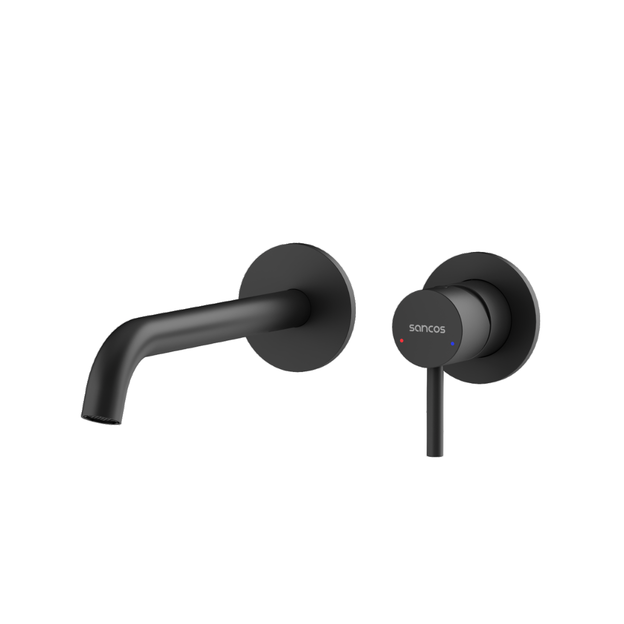 Смеситель для раковины Etna с внутренней частью, черный матовый SC9004MB