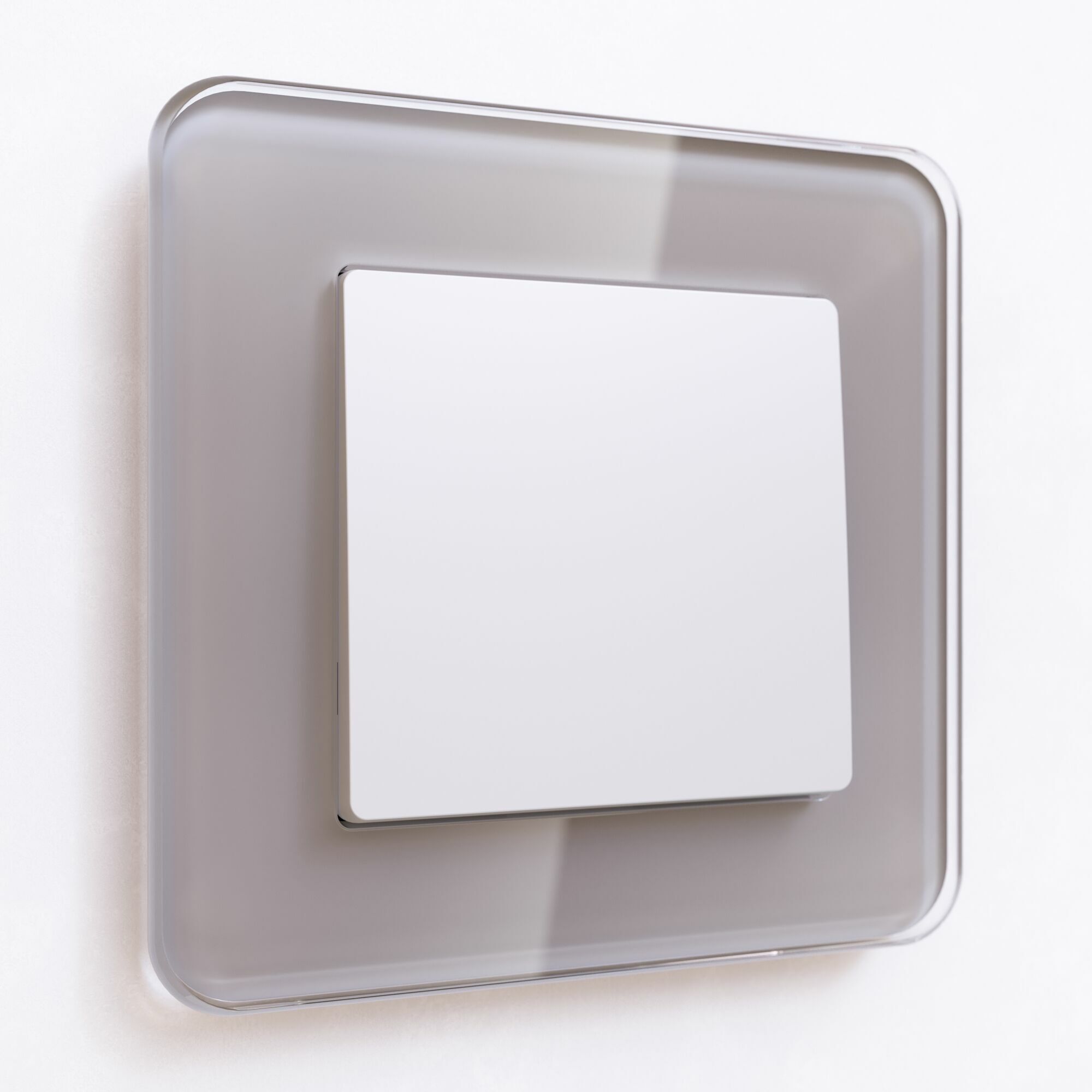 Выключатель одноклавишный проходной (белый матовый) Werkel