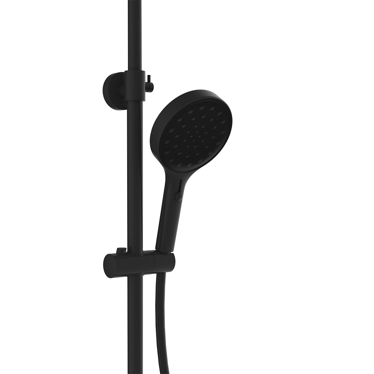 Душевая стойка Vincea Inspire VSFS-3I12TMB настенная цвет черный матовый