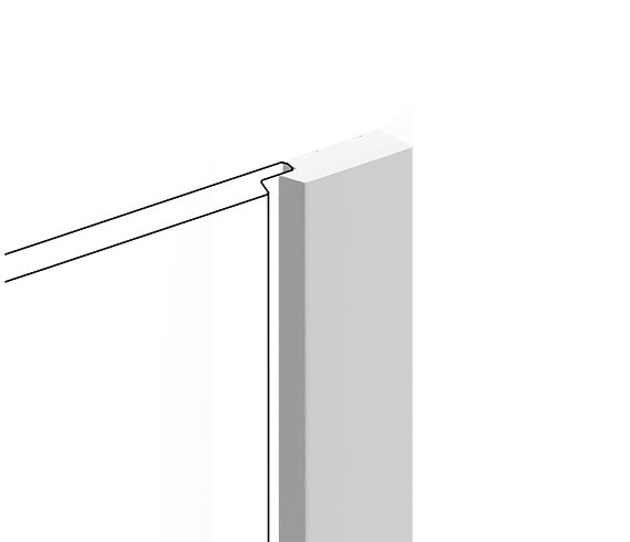 Финишный молдинг LF124B NP HIWOOD