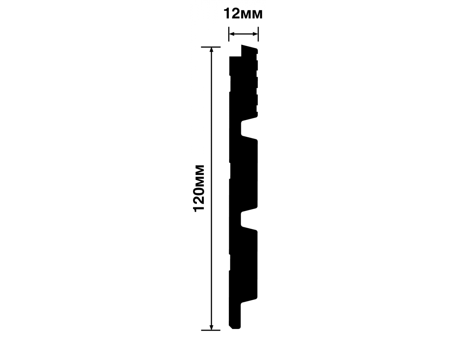Панель LV124 W36 HIWOOD
