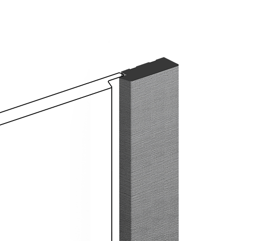 Финишный молдинг LF124B S339S HIWOOD