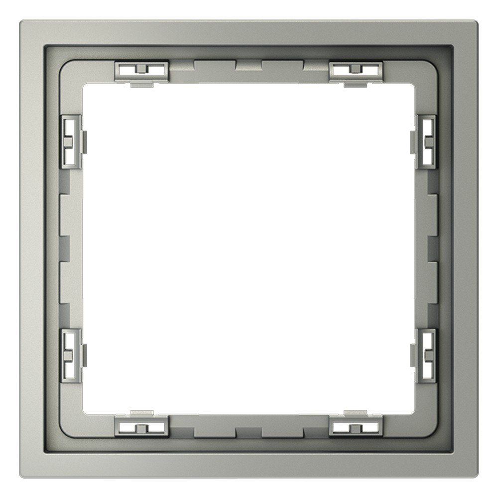 Рамка пластиковая VOLTUM S70 на 1 пост, (сталь)