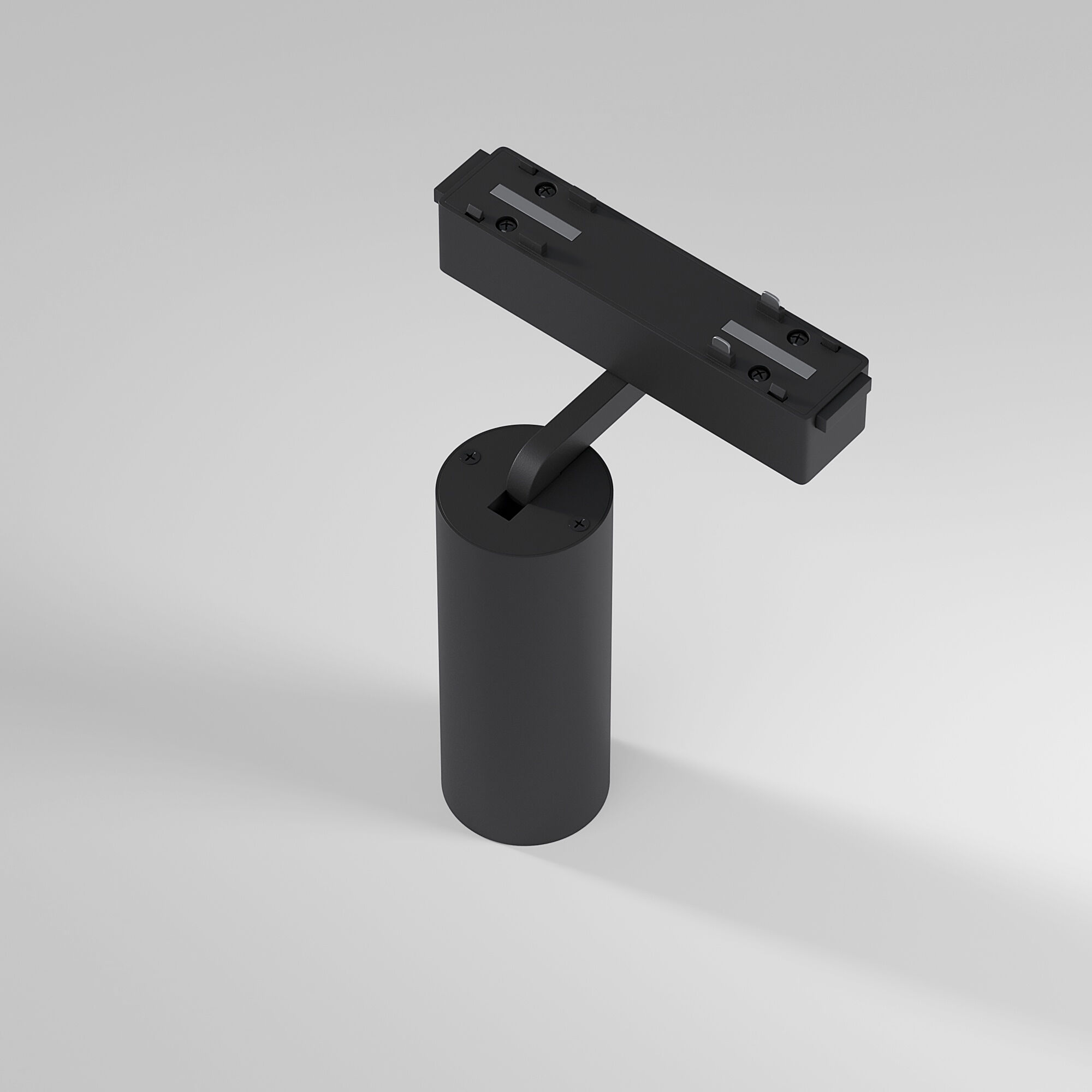 Flat Magnetic Трековый поворотный светильник 9W 4000K Arcos чёрный