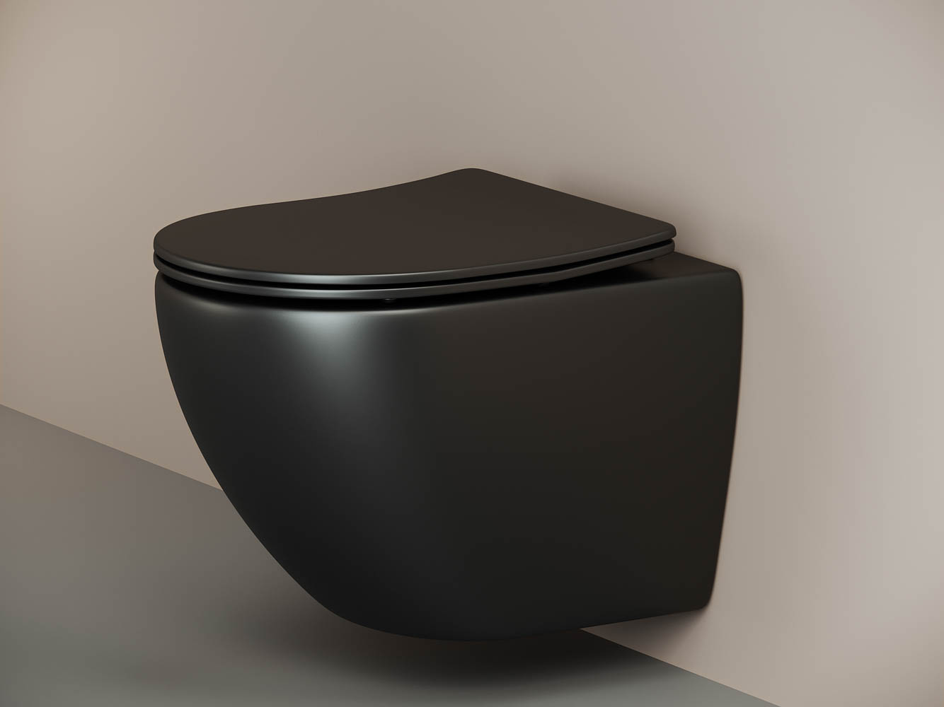 Подвесной унитаз Metropol Rimless CN4002MB
