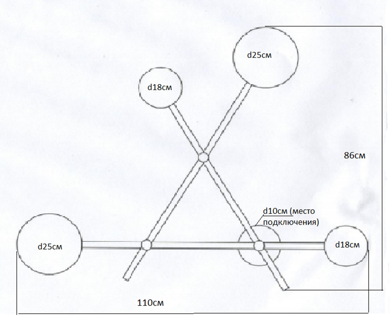 2207B,19 Настенный светильник Фирс черный Led 24W
