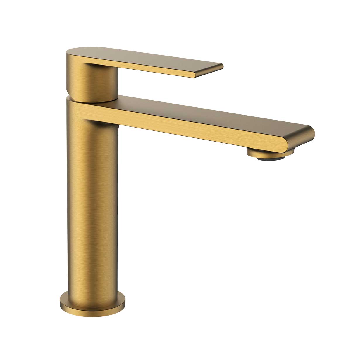 Смеситель Vincea Vogue VBF-1V1BG на раковину брашированное золото