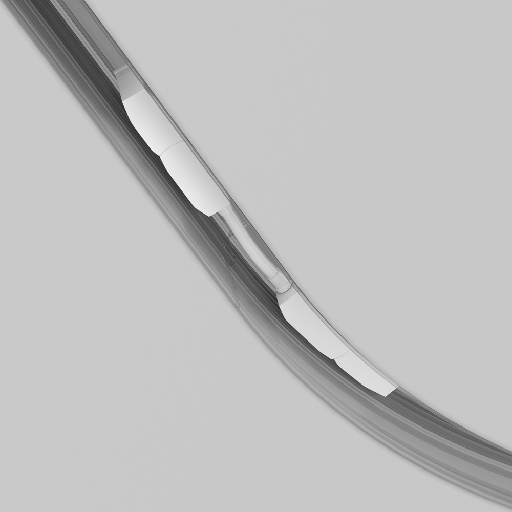 Коннектор питания радиусный Radity встраиваемый белый Maytoni TRA034CS-W