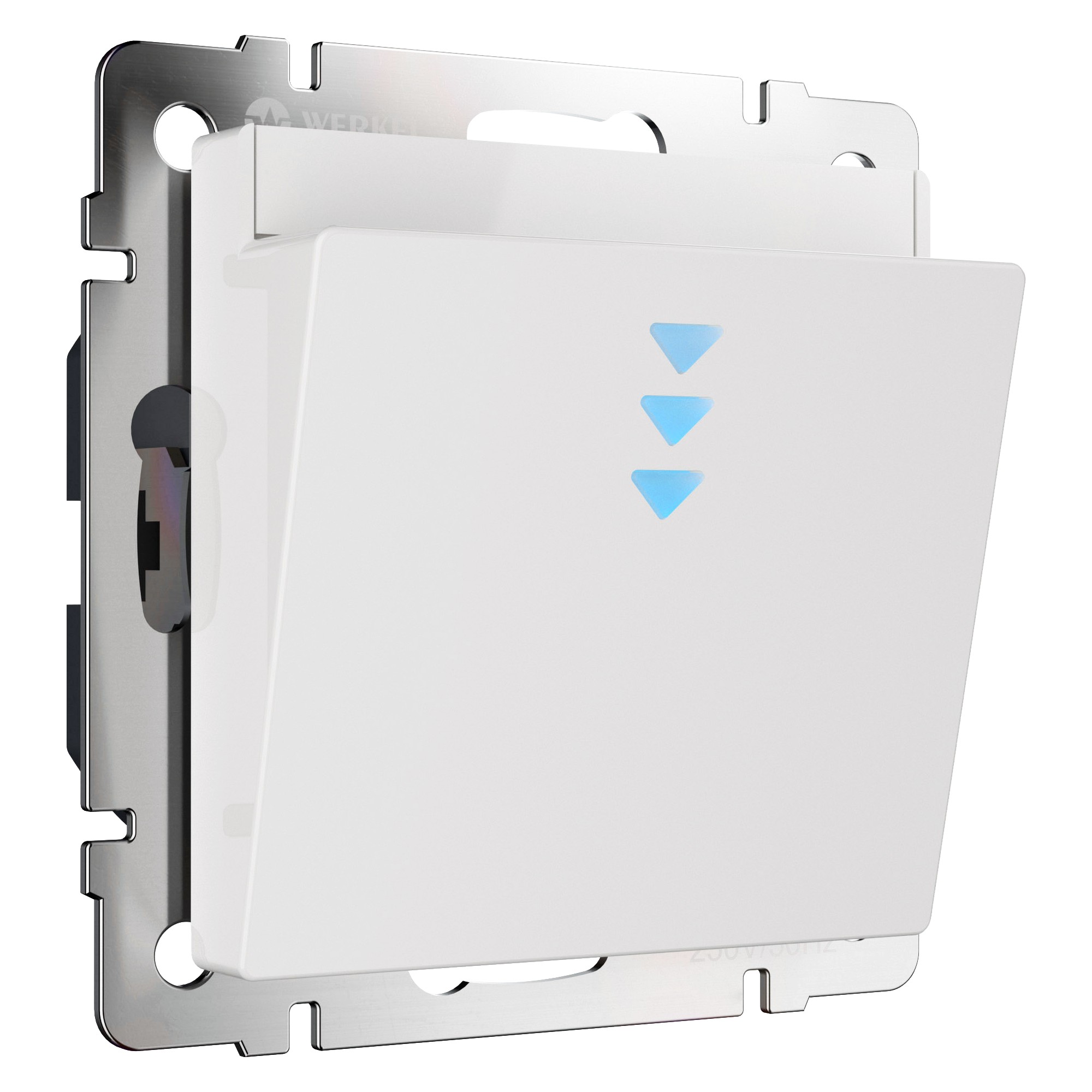Электронный карточный выключатель (белый глянцевый) Werkel