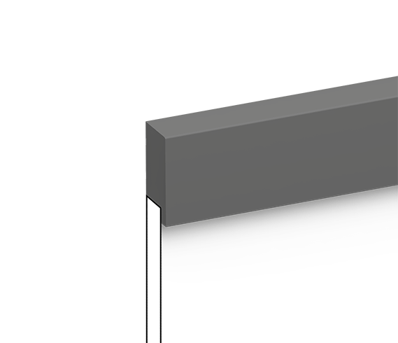 Финишный молдинг LF1 GR3 HIWOOD