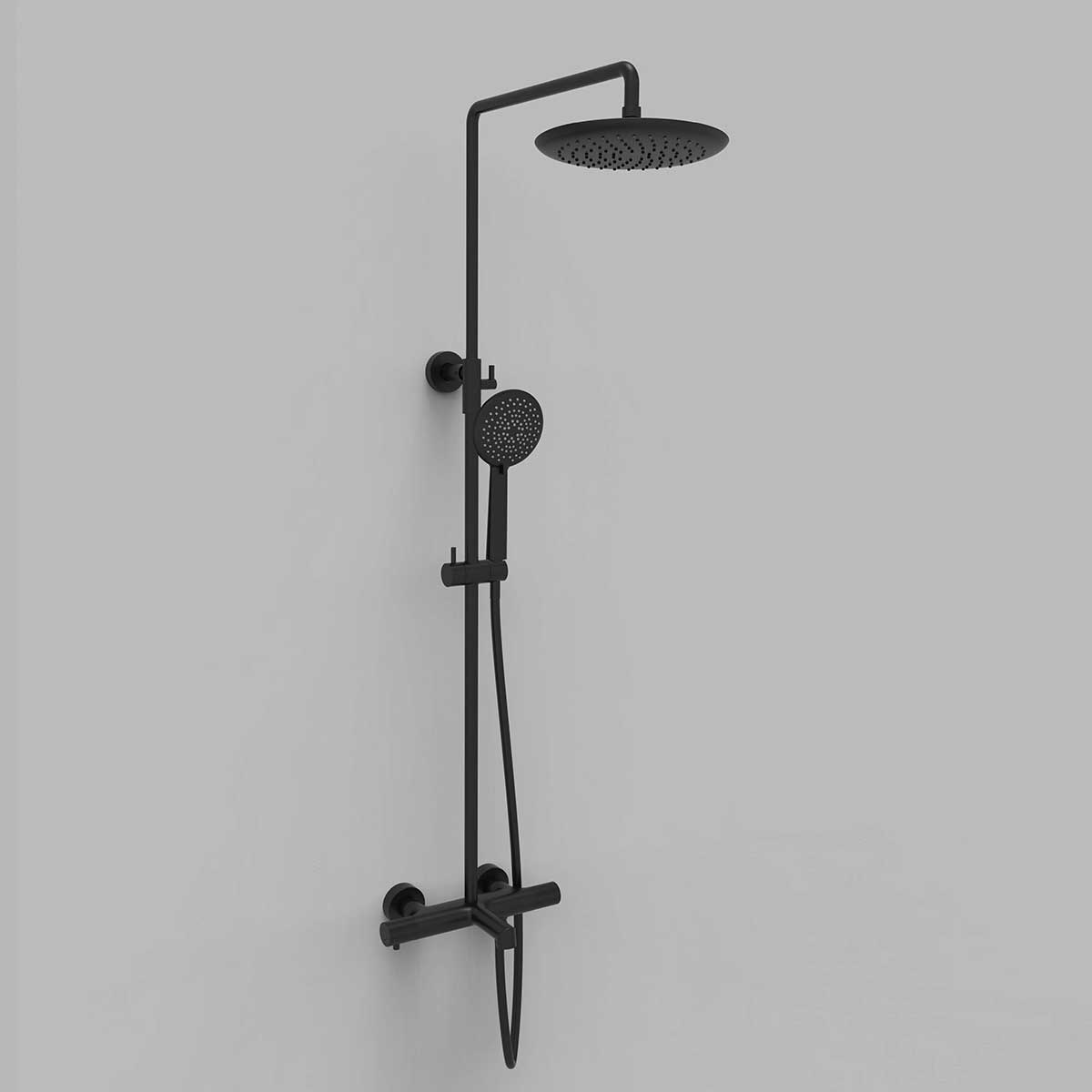 Душевая стойка Vincea Desire VSFS-1D1TMB настенная цвет черный