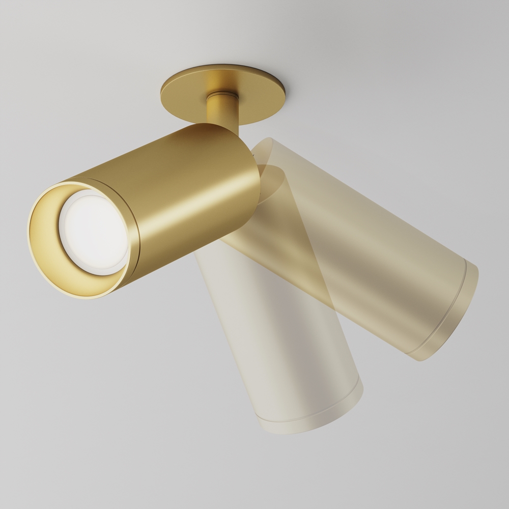 Встраиваемый светильник Maytoni Focus GU10 10Вт C018CL-01MG