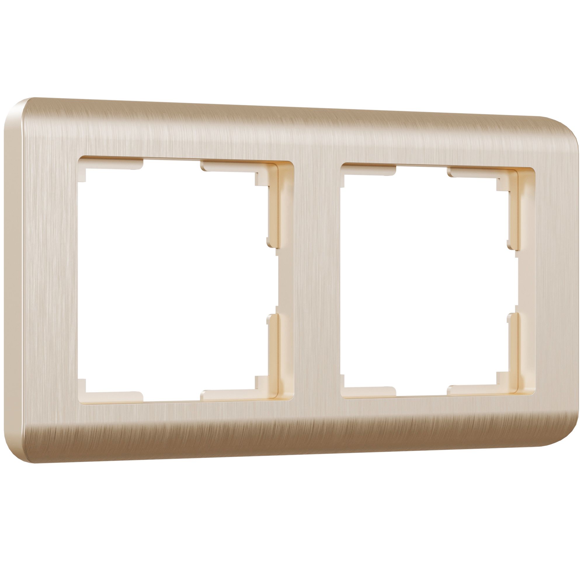 Рамка на 2 поста Stream (шампань) Werkel