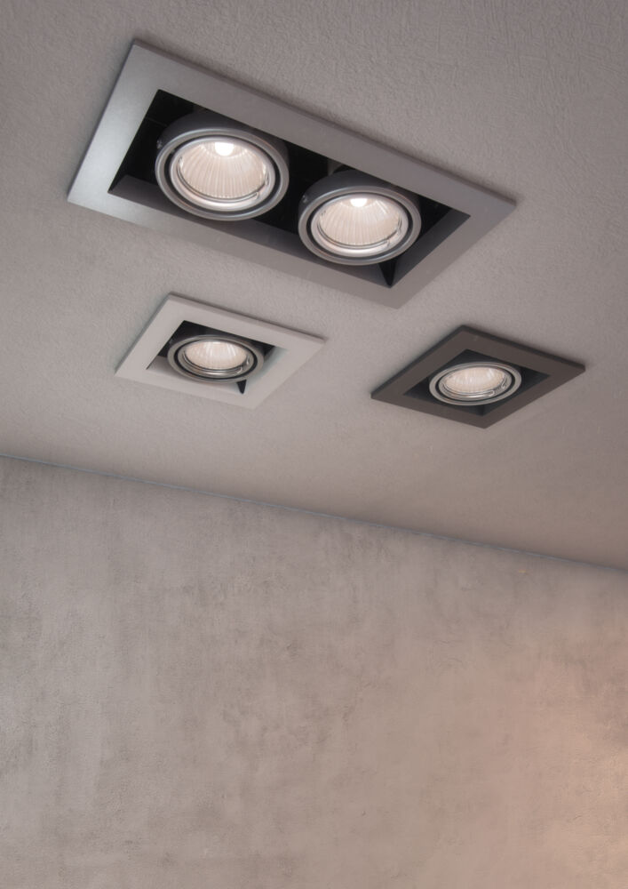 Встраиваемый светильник Maytoni Metal Modern GU10 1x10Вт DL008-2-01-S