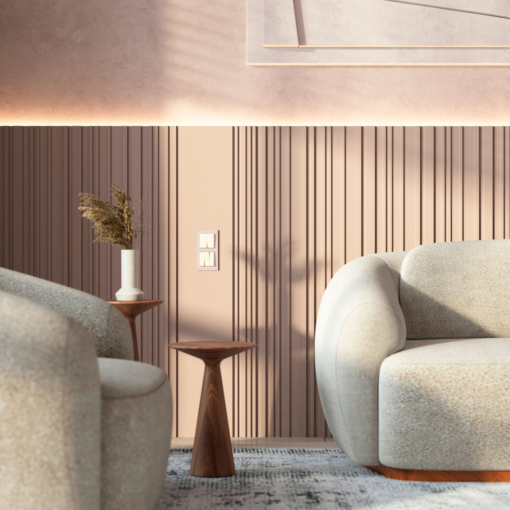 Выключатель трехклавишный (слоновая кость) Werkel