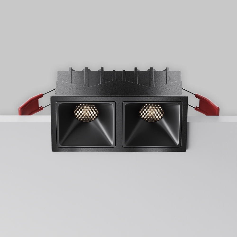 Встраиваемый светильник Maytoni Alfa LED 4000K 10Вт 50° DL043-02-10W4K-SQ-B-1
