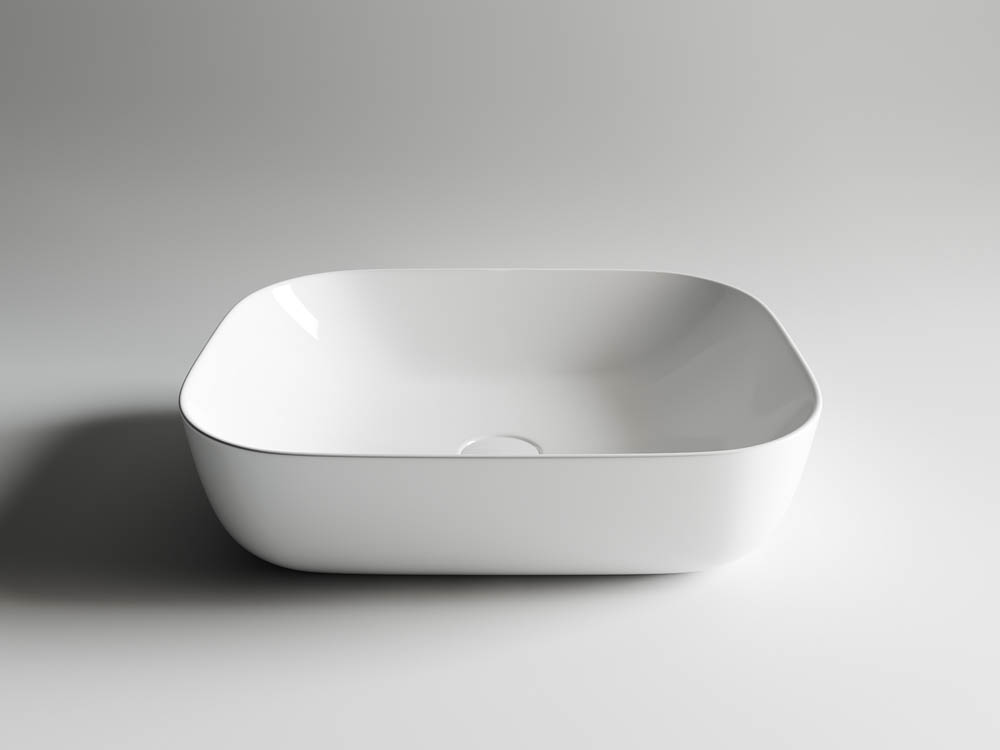 Умывальник чаша накладная прямоугольная CN6008