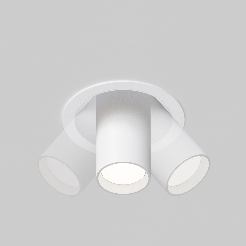 Встраиваемый светильник Maytoni Focus S GU10 1x10Вт C048CL-01-GU10-W