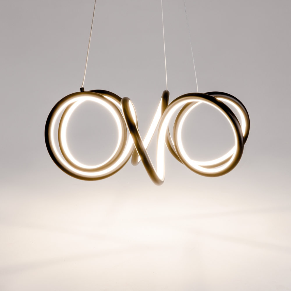 Подвесной светильник Maytoni Curve MOD241PL-L60BK