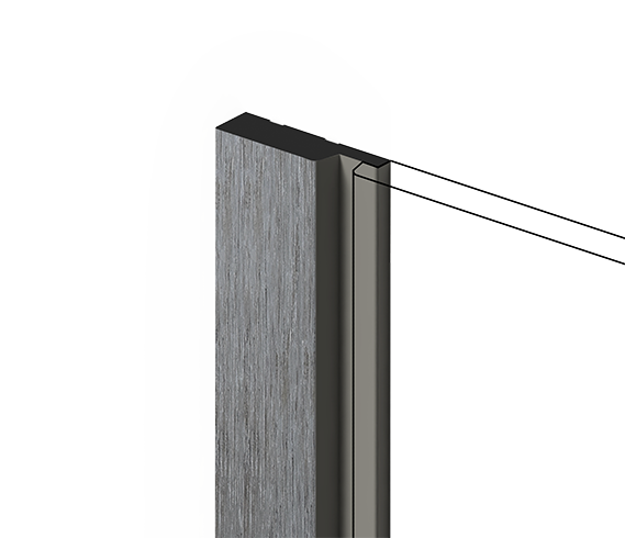 Финишный молдинг LF124A GN68 HIWOOD