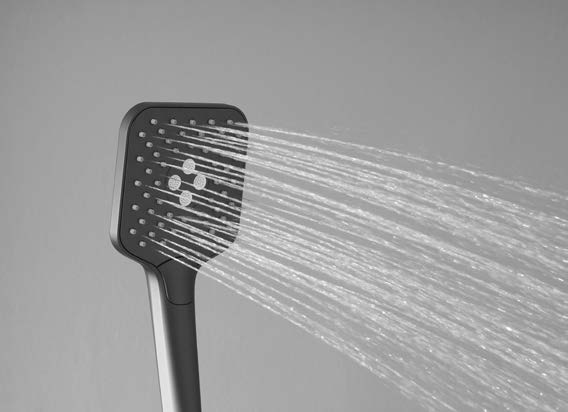 Душевая стойка Vincea Cube VSFS-1C1BG настенная цвет брашированное золото