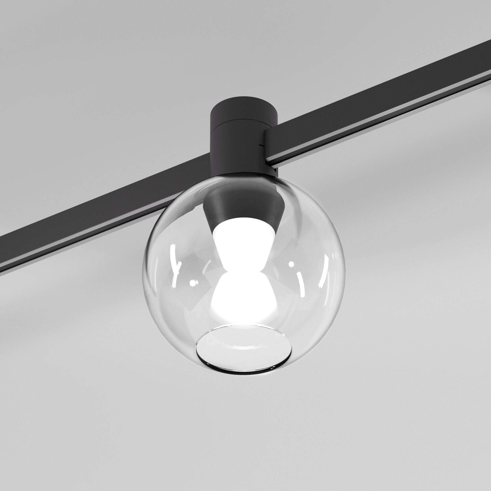 Esthetic Magnetic Трековый светильник 3W 3000K чёрный