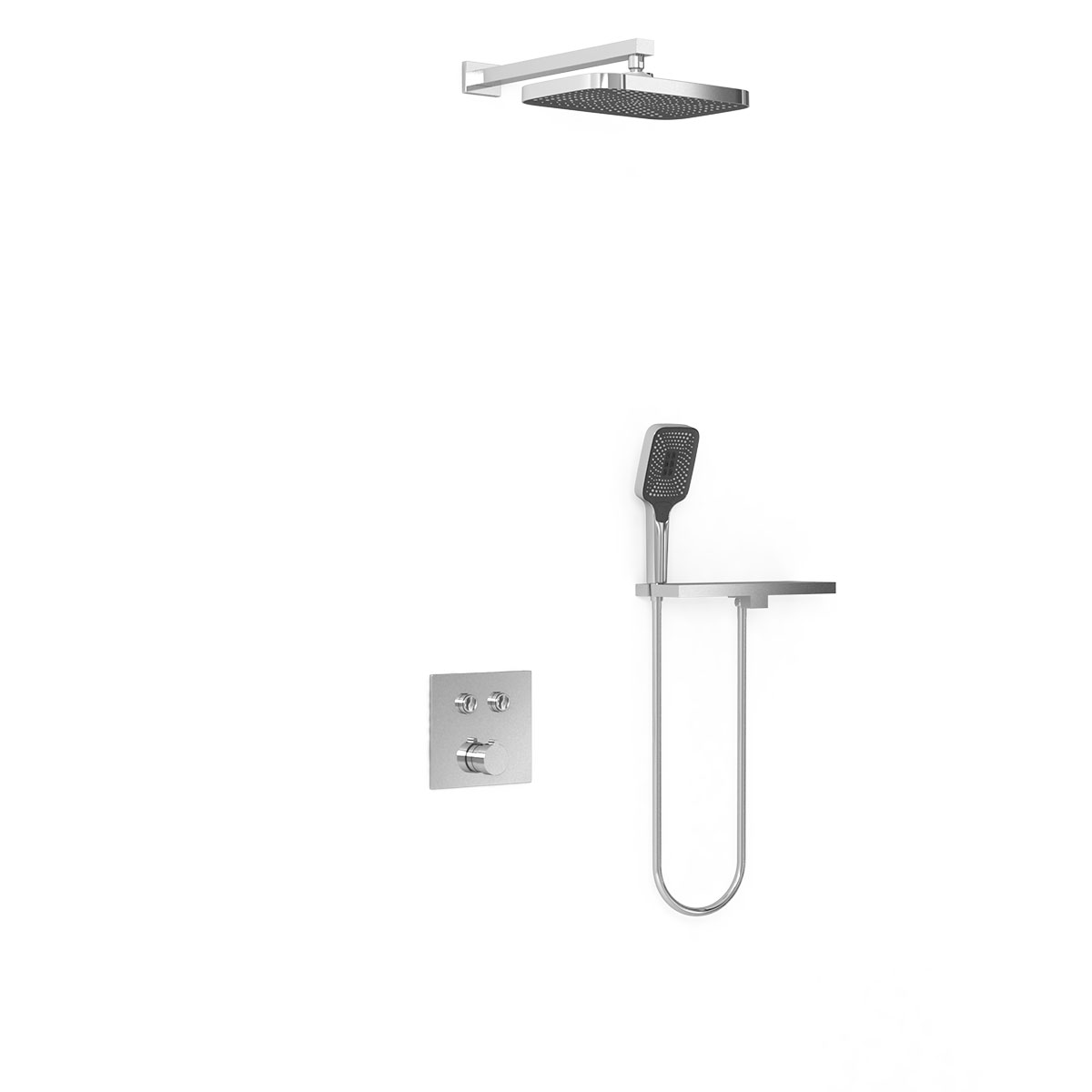 Душевая система Vincea VSFW-4211RCH встраиваемая в стену цвет хром