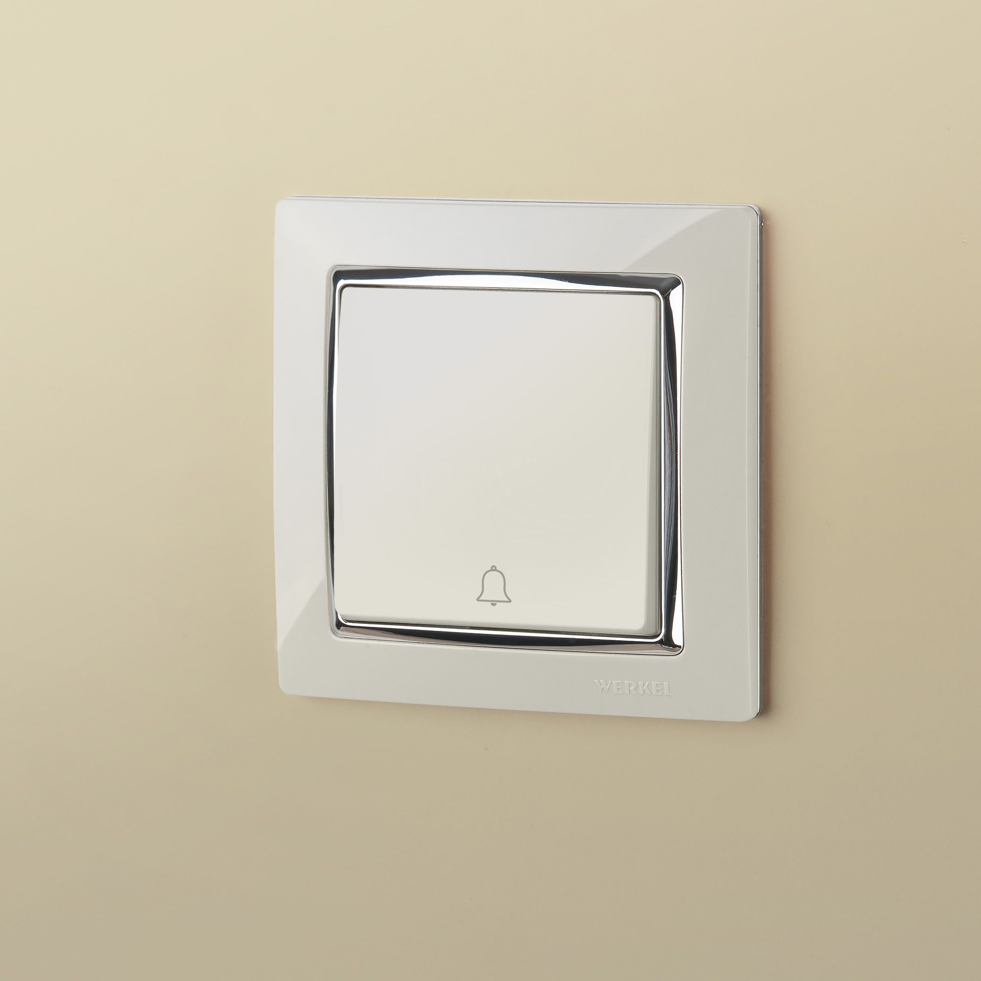 Кнопка звонка (слоновая кость) Werkel