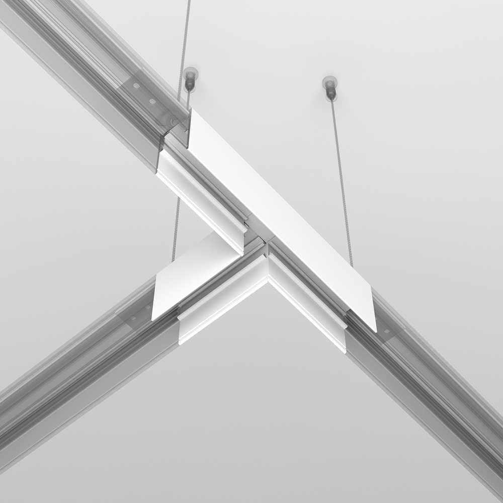 Коннектор Т-образный Exility накладной белый Maytoni TRA034CT-41W