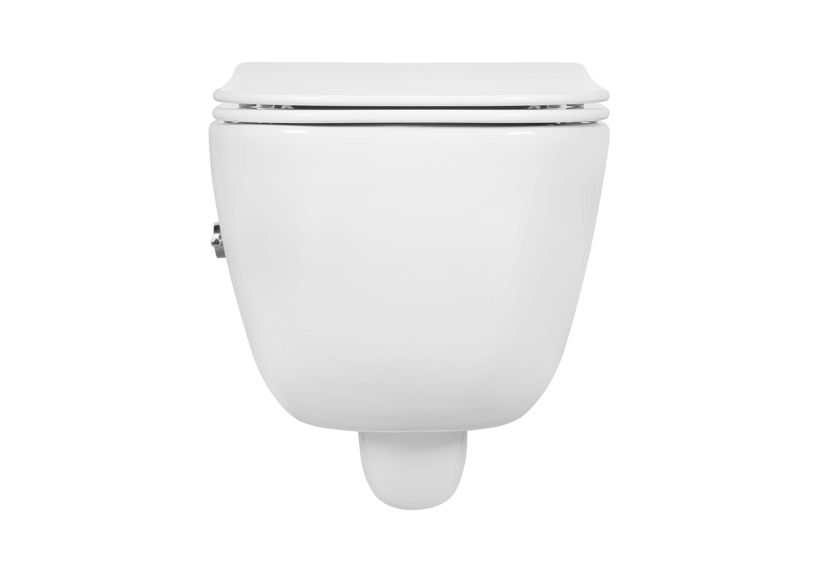 Унитаз подвесной с функцией биде безободковый фарфоровый AQUATEK ДИВА AQ2012B-00 510*350*360 мм