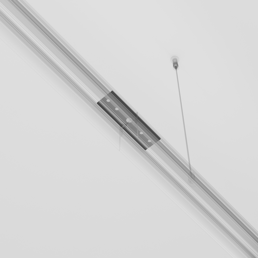 Коннектор прямой Exility накладной черный Maytoni TRA034C-21B