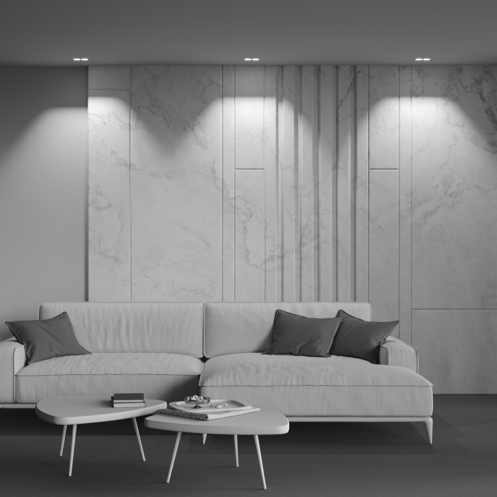 Встраиваемый светильник Maytoni Alfa LED 3000K 2x10Вт 36° DL043-02-10W3K-SQ-W