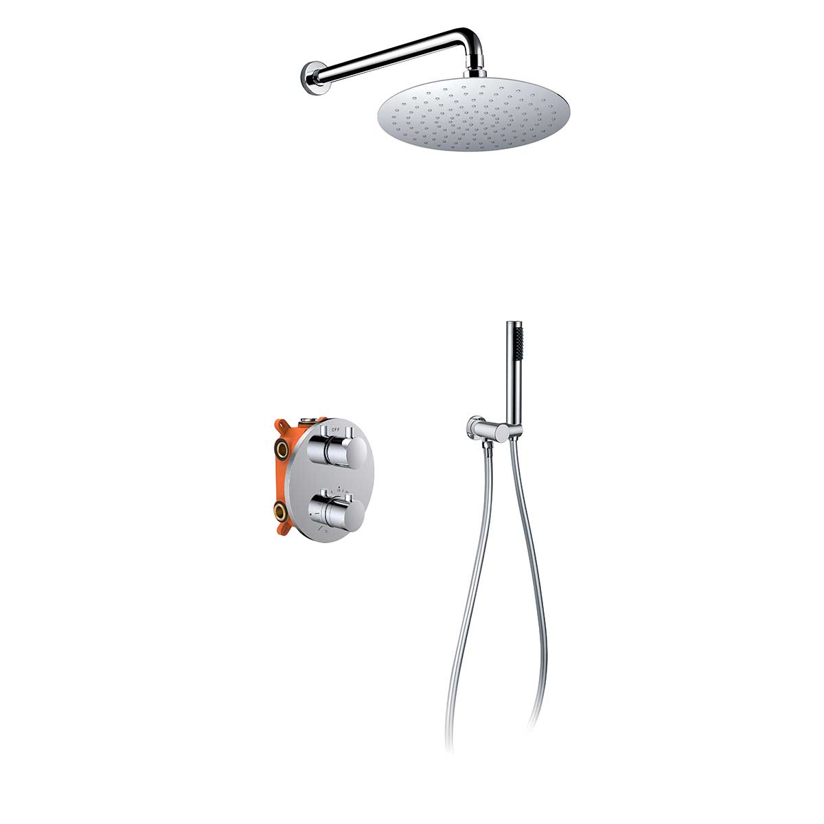 Душевая система Vincea VSFW-101TCH встраиваемая в стену цвет хром