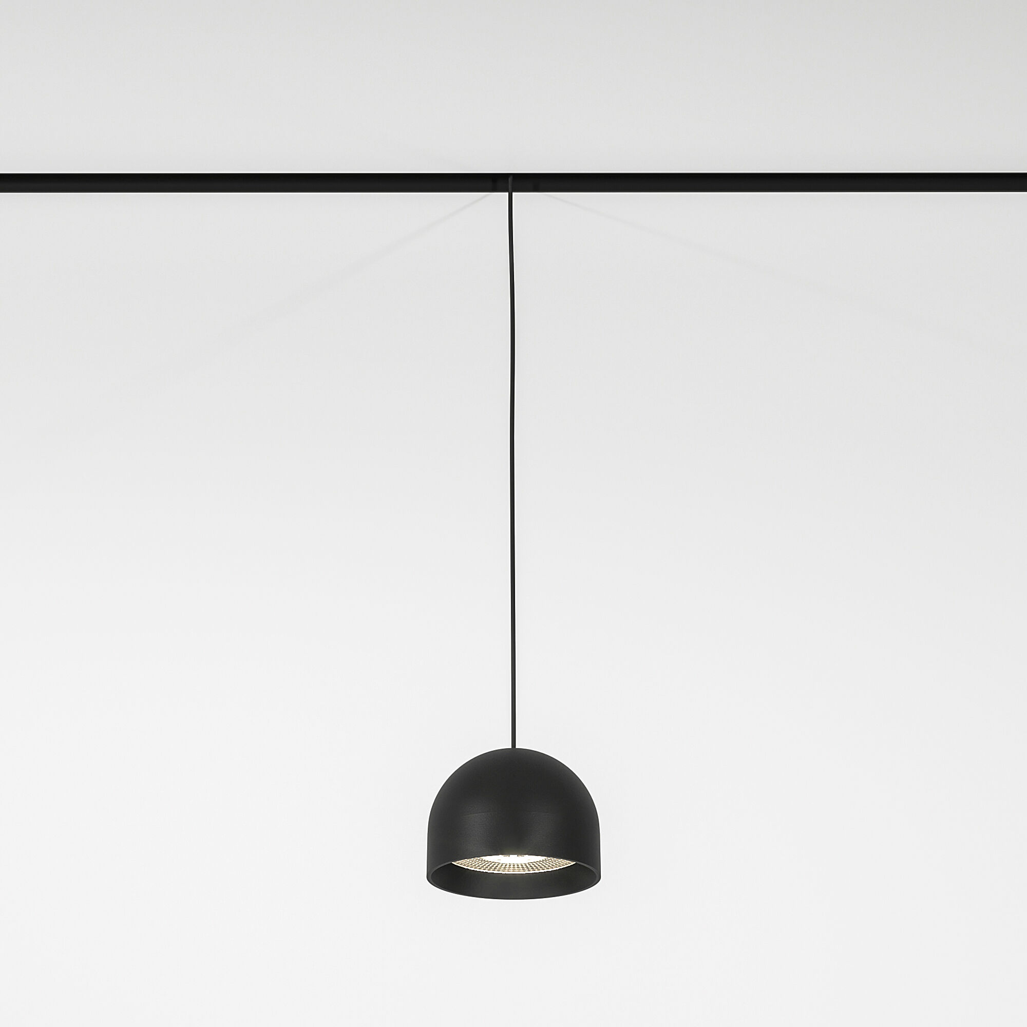 Slim Magnetic Трековый светильник 8W 4000K Uno черный