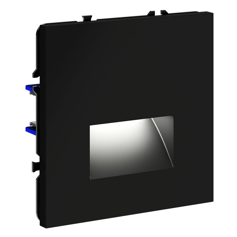 Подсветка светодиодная встраиваемая VOLTUM S70, (черный матовый)